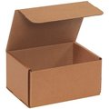 Box Packaging Corrugated Mailers, 8"L x 6"W x 4"H, Kraft M864K